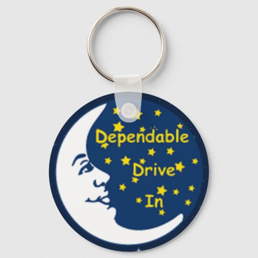 Dependable Drive In 75th Anniversary Keychain キーホルダー (裏面)
