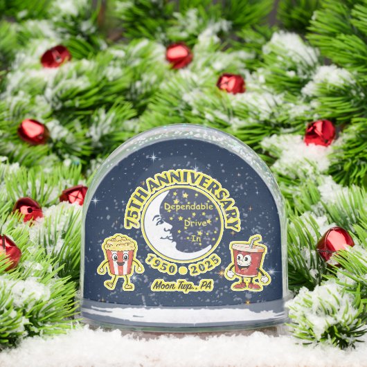 Dependable Drive In 75th Anniversary Snow Globe (クリスマス)