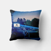 Dependable Drive In 75th Anniversary Throw Pillow クッション (裏面)