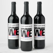 Deplorable Weワインラベル ワインラベル (ボトル)