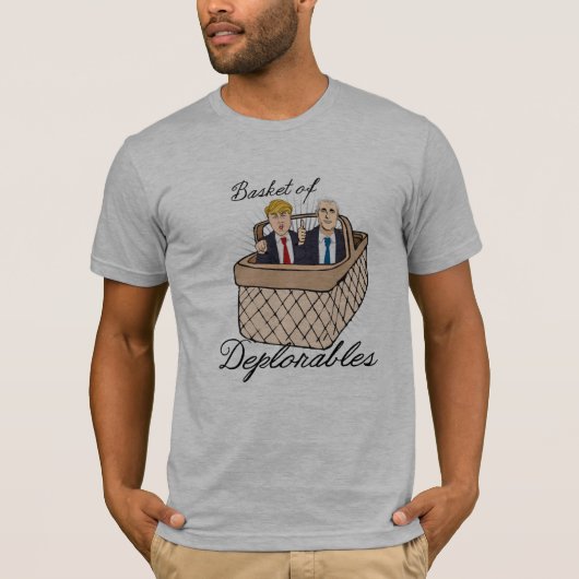 Deplorablesのバスケット-切札のペニー -- アンチ切札 tシャツ (正面)