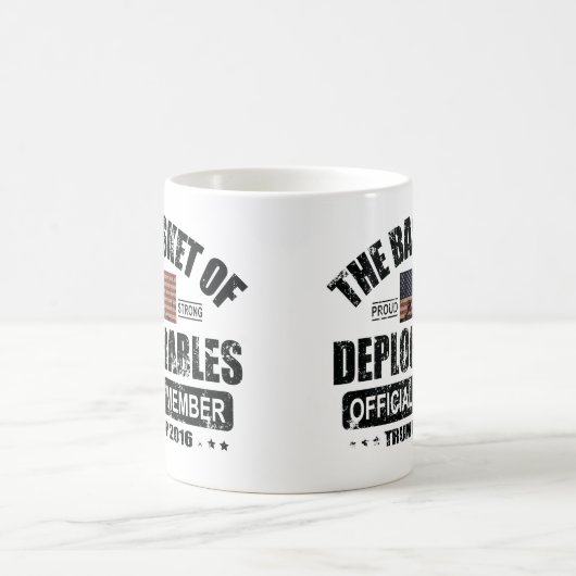 Deplorablesの公式のメンバーのバスケット コーヒーマグカップ (中央)