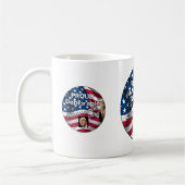 Deplorablesの切札のコーヒー・マグのバスケット コーヒーマグカップ (左)