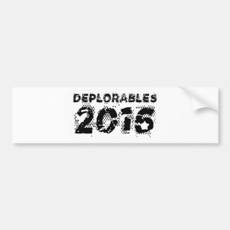 Deplorables 2016年 バンパーステッカー