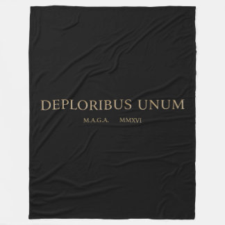 deploribus (deplorables)のunum フリースブランケット