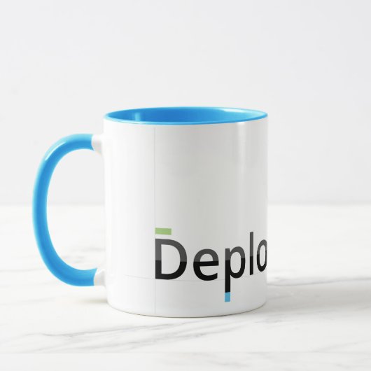 DeployMints devOps Mug マグカップ (左)