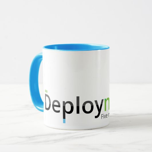 DeployMints devOps Mug マグカップ (正面左)