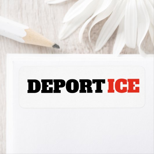 Deport ICE Anti Trump Viral Marketing ラベル (インサイチュ)