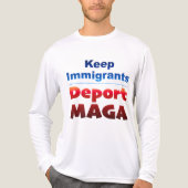 Deport MAGA Long-Sleeve トライブレンドＴシャツ (正面)