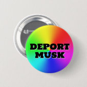 DEPORT MUSK (単語を変更する場合もある!) 缶バッジ (正面&裏面)