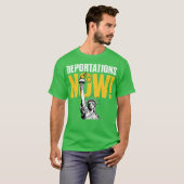 DEPORTATIONS NOW Tシャツ (正面フル)