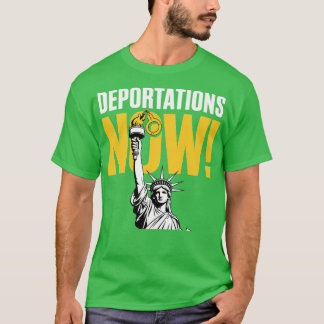 DEPORTATIONS NOW Tシャツ
