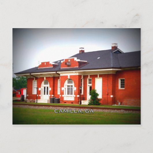 DEPOT – ジョージア州カミラ ポストカード (正面)