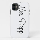 Depp Phone Case夫人 Case-Mate iPhoneケース (裏面)