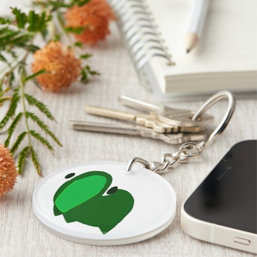 Depression Frog キーホルダー (正面右)