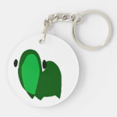 Depression Frog キーホルダー (裏面)