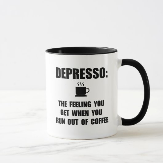 Depressoのコーヒー マグカップ (右)