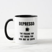 Depressoのコーヒー マグカップ (左)
