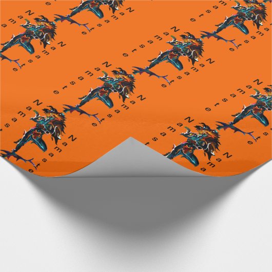 depriseによるナマステの木のヨガの姿勢の包装紙 ラッピングペーパー (角)