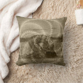 depriseによる神聖なウサギのヨガの芸術のヨガの枕 クッション (ブランケット)