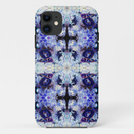 depriseによる紫色のウサギのヨガのiPhoneの箱 iPhone 11 ケース