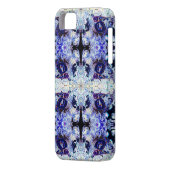 depriseによる紫色のウサギのヨガのiPhoneの箱 Case-Mate iPhoneケース (裏面左)