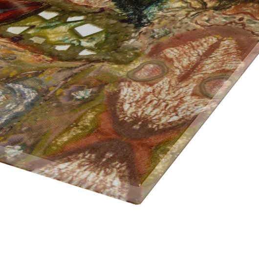 Deprise著宇宙蝶まな板 カッティングボード (角)