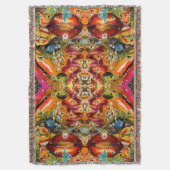 Deprise著治療のアートワークの宇宙好み スローブランケット (正面縦)