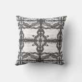 Deprise著白い仏の芸術の枕 クッション (裏面)