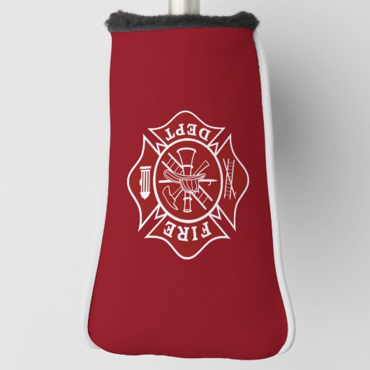 Dept/消防士のマルタ十字の運搬人カバーを始動させて下さい ゴルフヘッドカバー (回転90)