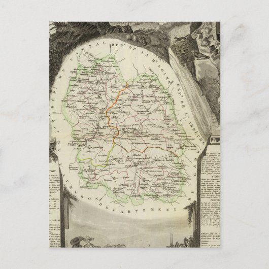 Dept Any Lozere ポストカード (正面)