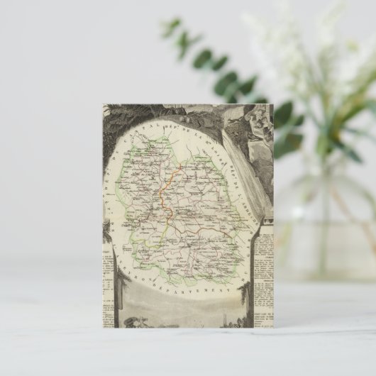 Dept Any Lozere ポストカード (スタンド正面)