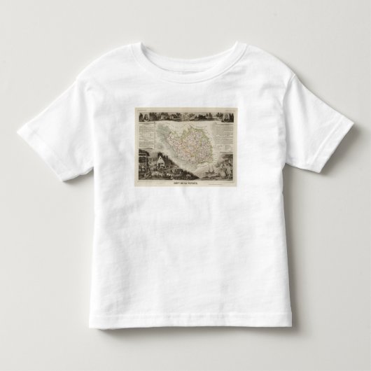 Dept. De La Vendee トドラーTシャツ (正面)