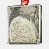 Dept Lozere メタルオーナメント (左)