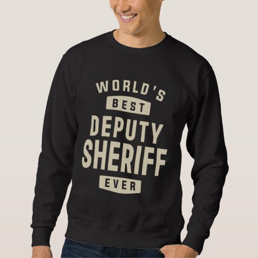 Deputy Sheriff Occupation スウェットシャツ (正面)