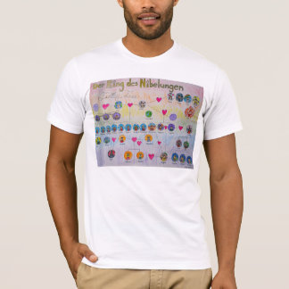 Derのリングdes Nibelungenの系譜のTシャツ Tシャツ