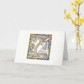 Derのfliegende Holländer Notecard カード (黄色い花)