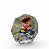 Derバイクもしくは自転車に乗る人 – テディ –  フォトブロック (左)