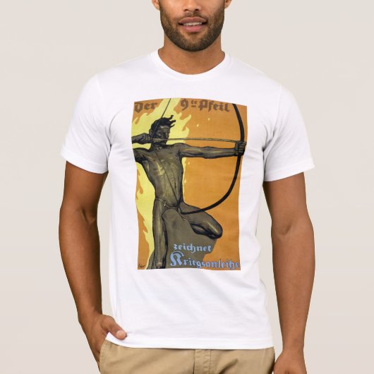 Der 9te Pfeil - German World War I Poster Tシャツ (正面)