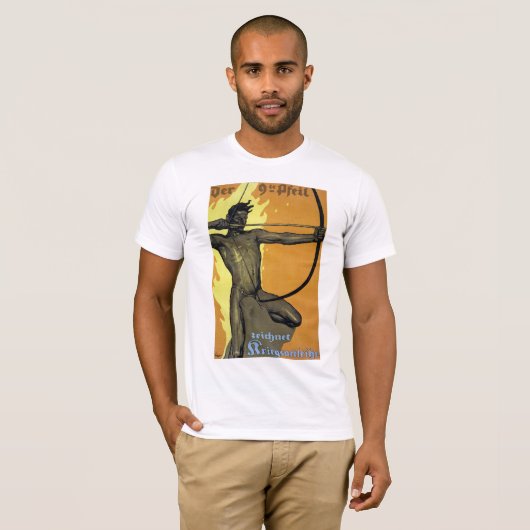 Der 9te Pfeil - German World War I Poster Tシャツ (正面フル)