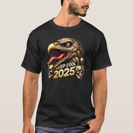 Der Adler und die Finsternis - keep cool 2025 Tシャツ (正面)