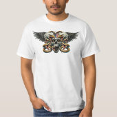 Der Adler und Schlangen Gott der Finsternis Tシャツ (正面)