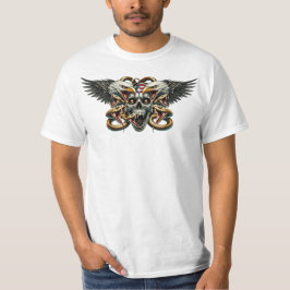 Der Adler und Schlangen Gott der Finsternis Tシャツ