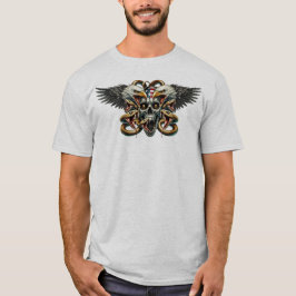 Der Adler und Schlangen Gott der Finsternis Tシャツ