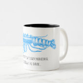 Der Apfel / German Mug ツートーンマグカップ (正面右)