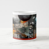 der BATALLA cuppa N°3 ジャンボコーヒーマグカップ (正面)