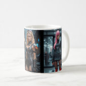 Der Becher der geheimnisvollen Frauen コーヒーマグカップ (正面右)