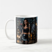 Der Becher der geheimnisvollen Frauen コーヒーマグカップ (左)