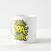 der beste opa aller zeiten graffiti 3 コーヒーマグカップ (正面左)