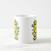 der beste opa aller zeiten graffiti 3 コーヒーマグカップ (中央)